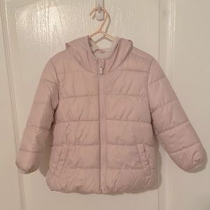 Old Navy fleece-line puffer jacket